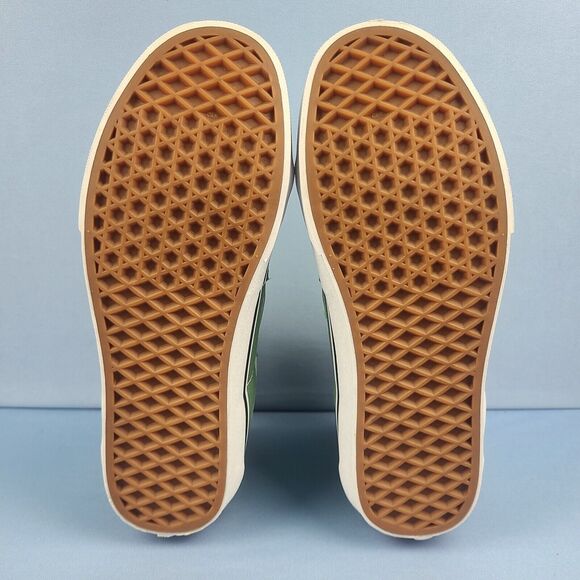 Vans Sk8-Hi Mens Size 7 Canvas Suede Skate Shoes Sneakers Deep Green VN0A38GEUKV - Picture 9 of 16